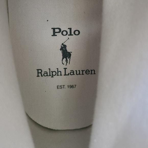 Polo Ralph Lauren Sneakers Men’s 14 Solomon II Chariots  Canvas America USA Flag - Picture 6 of 11